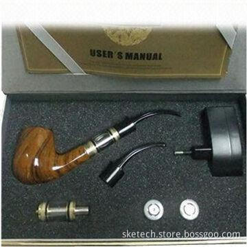 Fashion E-Pipe with 950mAh Battery Capacity, Various Flavors are Available